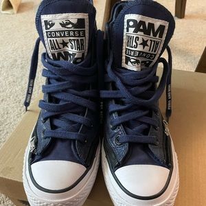 Never been worn/ Converse x P.A.M Chuck 70 Zip off Hi - Womens size 5.5